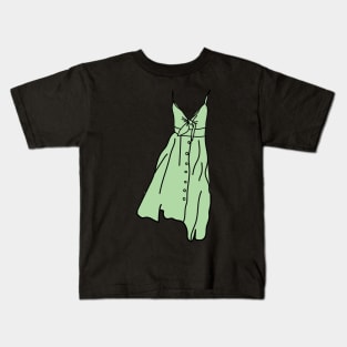 Green Sundress Kids T-Shirt